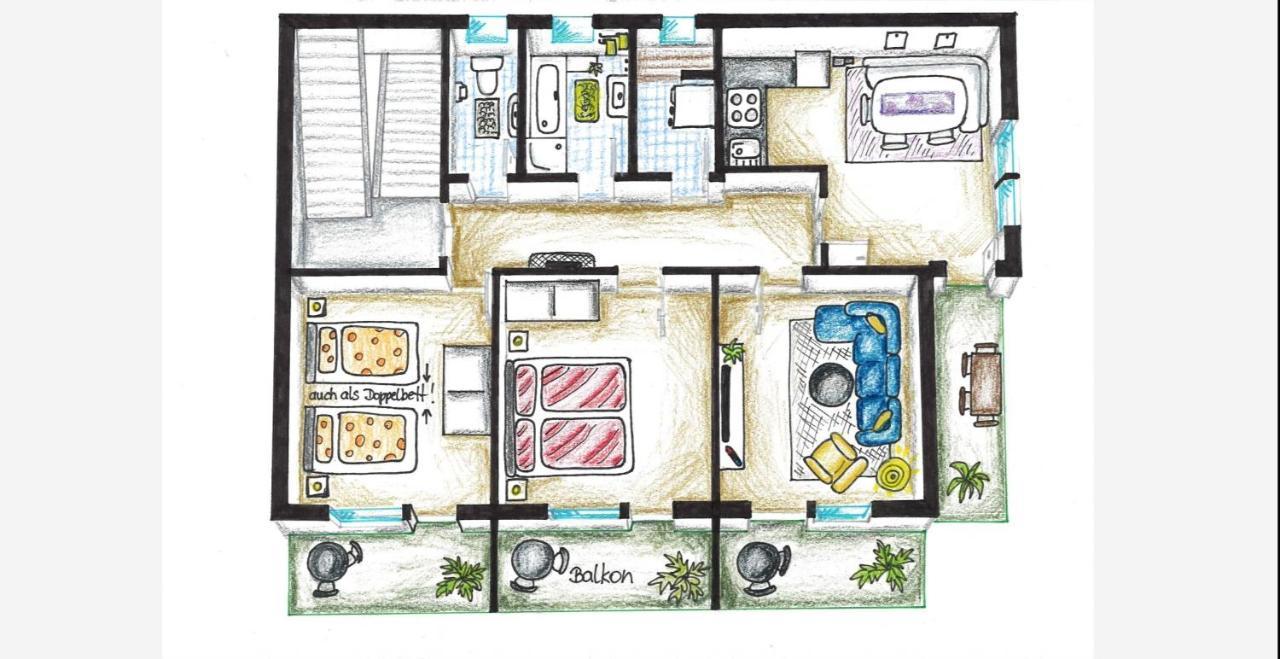 Angerpartments-Sonnige Grosse Wohnung Mit Balkon Und Kostenlosen Parkplatz Dobriach Exterior photo